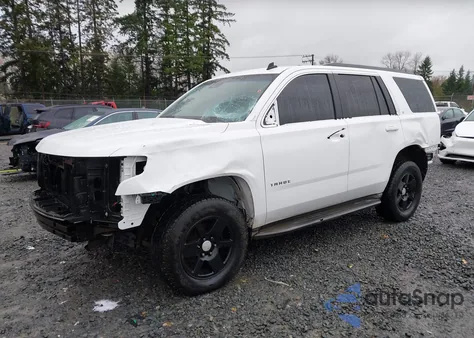 2015 Chevrolet Tahoe Lt из США, поврежденный, VIN 1GNSKBKC3FR106881
